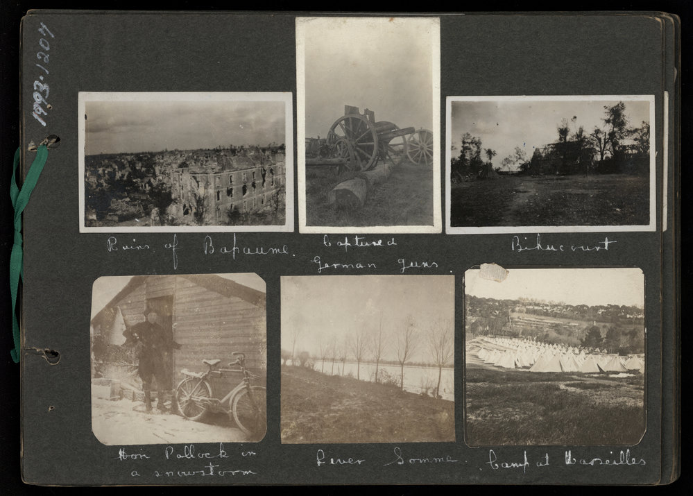 WWI Photograph Albums- Egypt and Western Front.