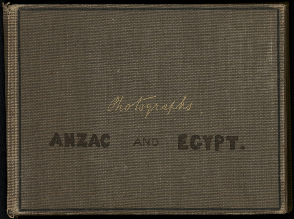 WWI Photograph Album- Egypt &amp; Gallipoli