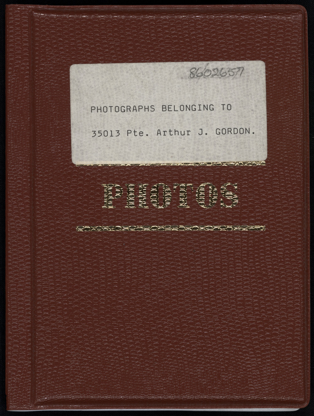 WWI Photograph Album - New Zealand, England and France