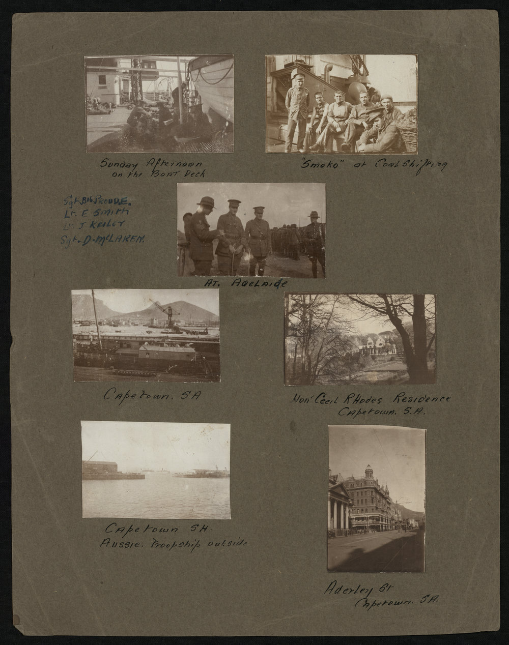 WWI Photograph Album - New Zealand and Western Front