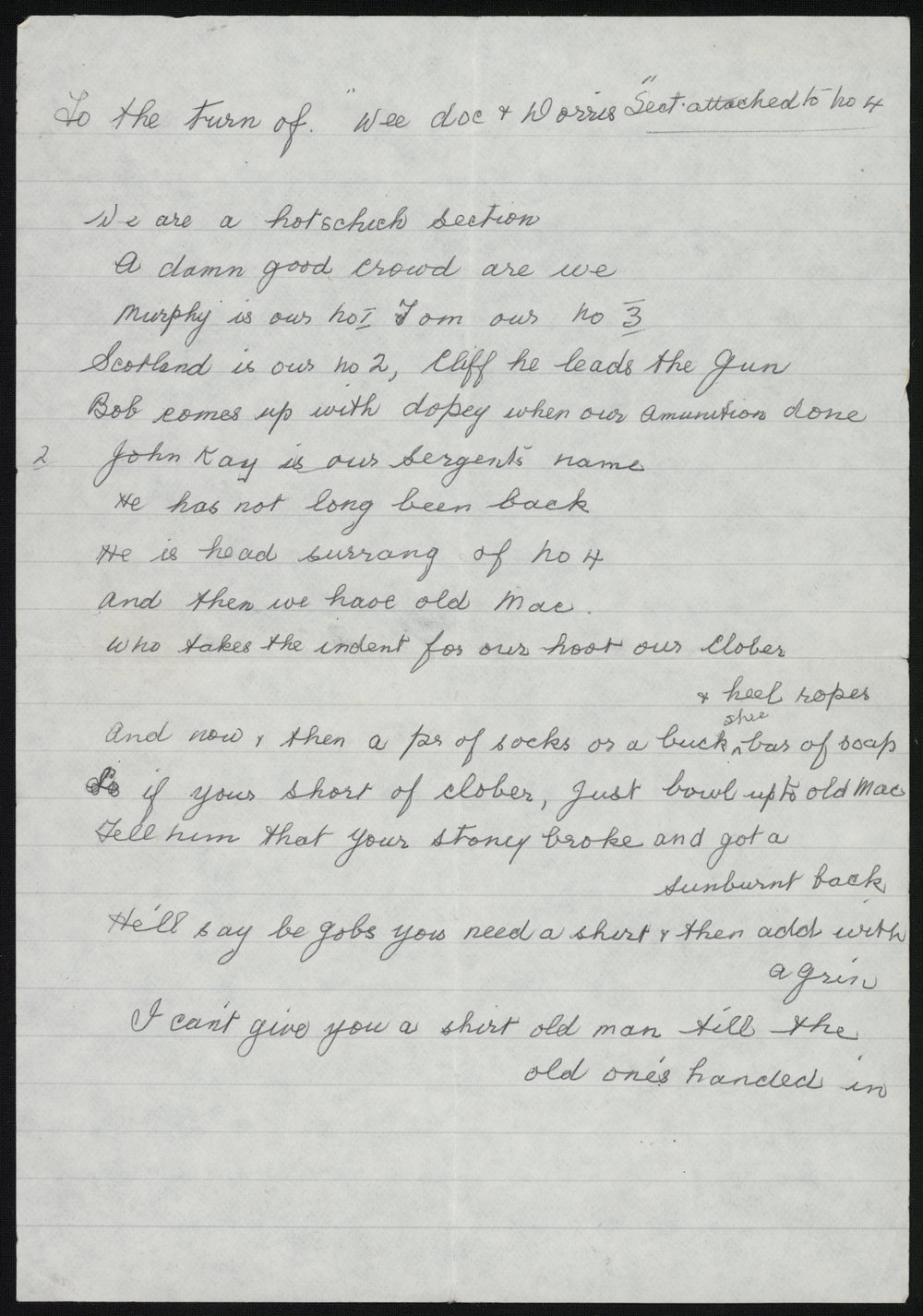 WWI Photograph Album - New Zealand, Egypt and Sinai &amp; Palestine. [loose photo]