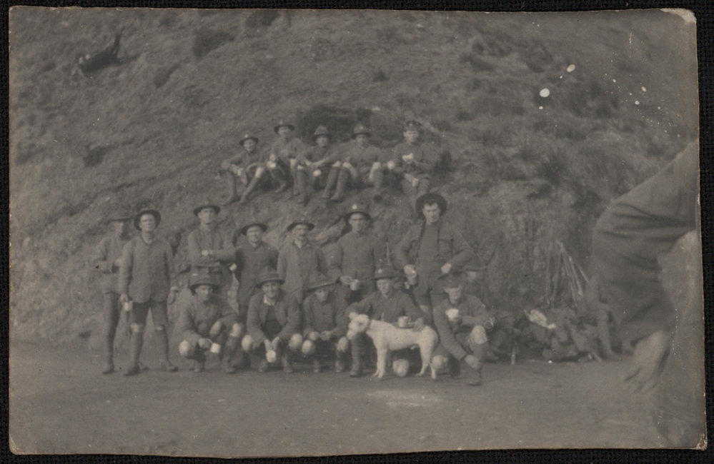 WWI Photograph Album - New Zealand, Egypt, Sinai &amp; Palestine. [loose photo]