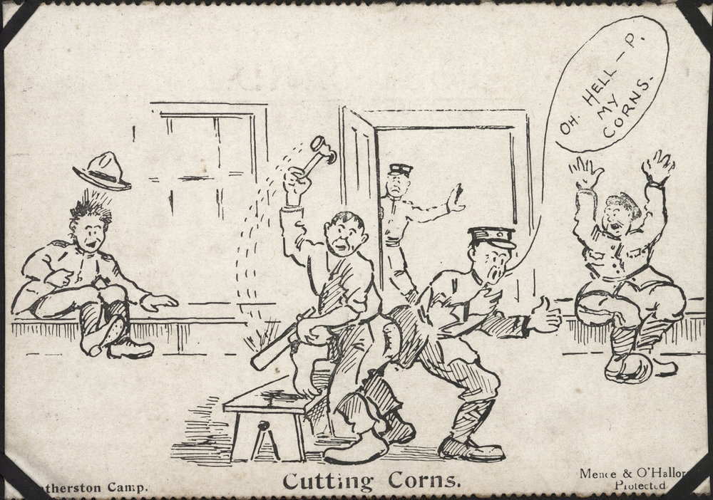 Photo from page 01 of album WWI Photograph Album of Raymond Troup