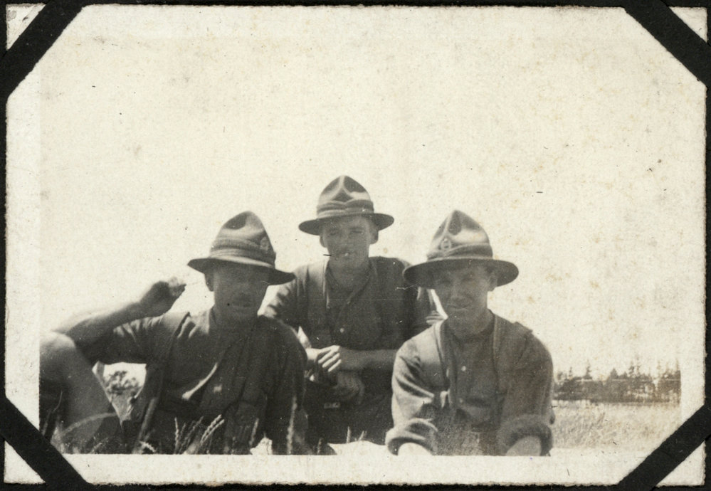 Photo from page 01 of album WWI Photograph Album of Raymond Troup