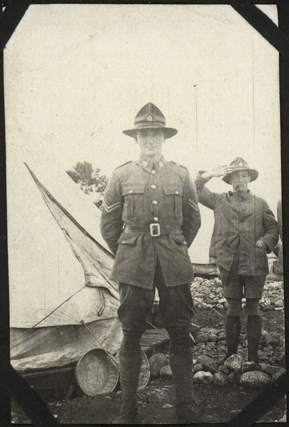 Photo from page 02 of album WWI Photograph Album of Raymond Troup