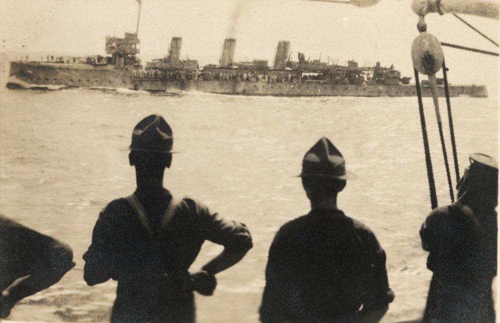 Photo from page 03 of album WWI Photograph Album - Mounted Rifles, Mudros, Egypt