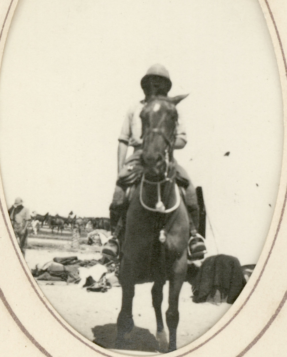 Photo from page 21 of album WWI Photograph Album - Mounted Rifles, Mudros, Egypt