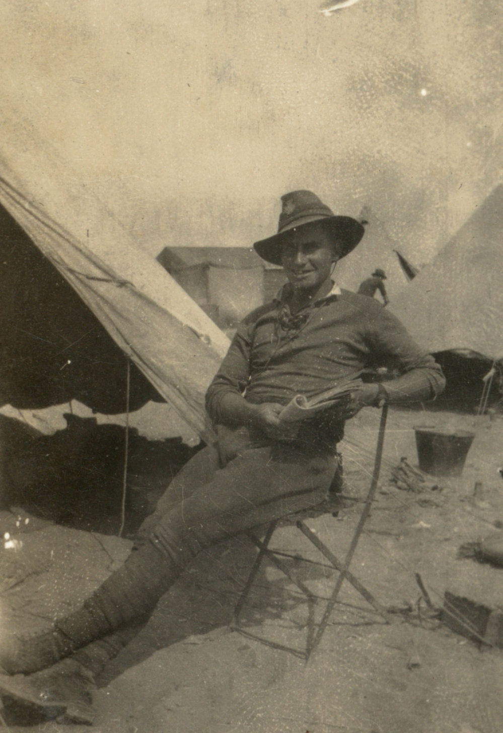 Photo from page 07 of album WWI Photograph Album - New Zealand, Egypt, Gallipoli, France and England.