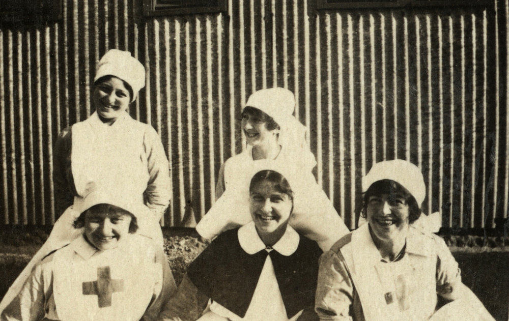 Photo from page 02 of album WWI Photograph Album- Nurses and Medical Services in England.