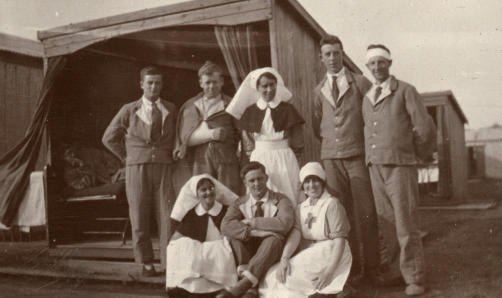 Photo from page 14 of album WWI Photograph Album- Nurses and Medical Services in England.
