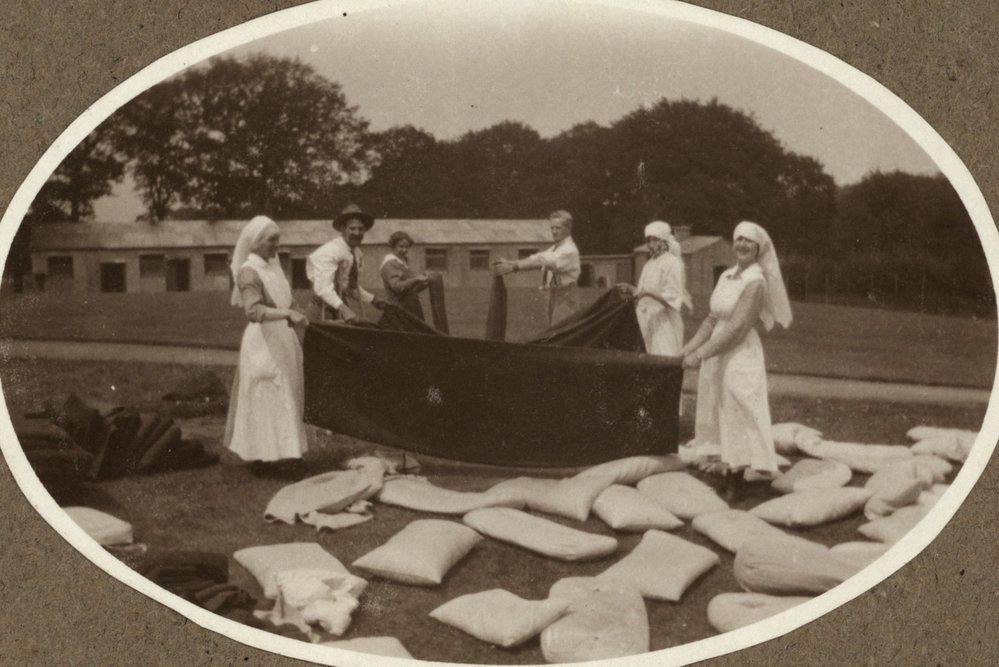 Photo from page 23 of album WWI Photograph Album- Nurses and Medical Services in England.