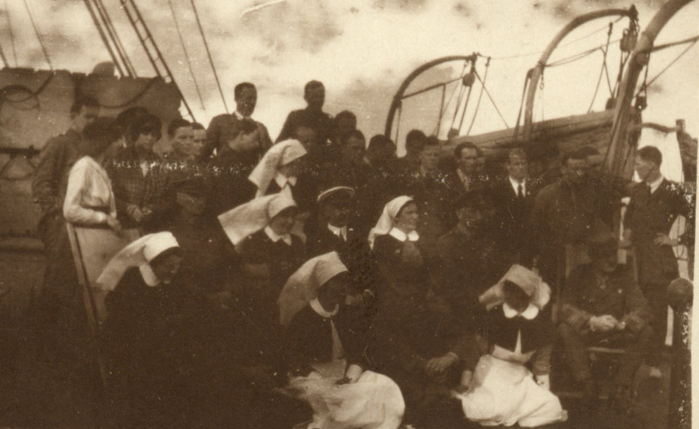 Photo from page 62 of album WWI Photograph Album- Nurses and Medical Services in England.