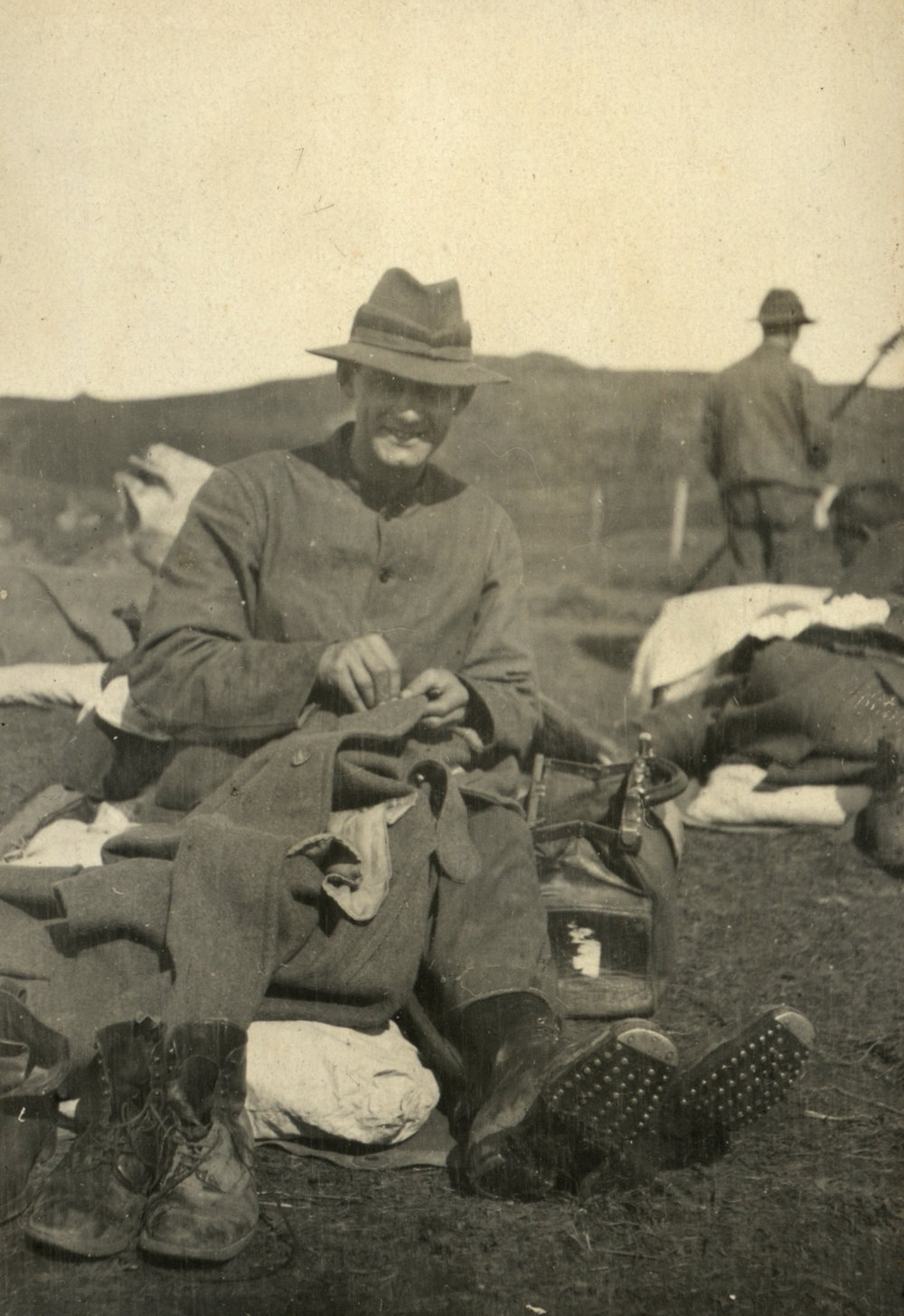 Photo from page 04 of album WWI Photograph Album- Egypt, England &amp; Western Front