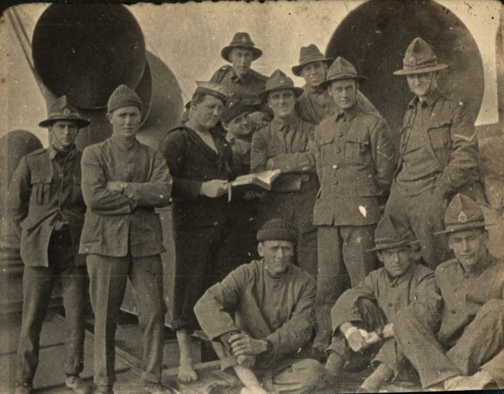 Photo from page 09 of album WWI Photograph Album- New Zealand &amp; Troopship Journey