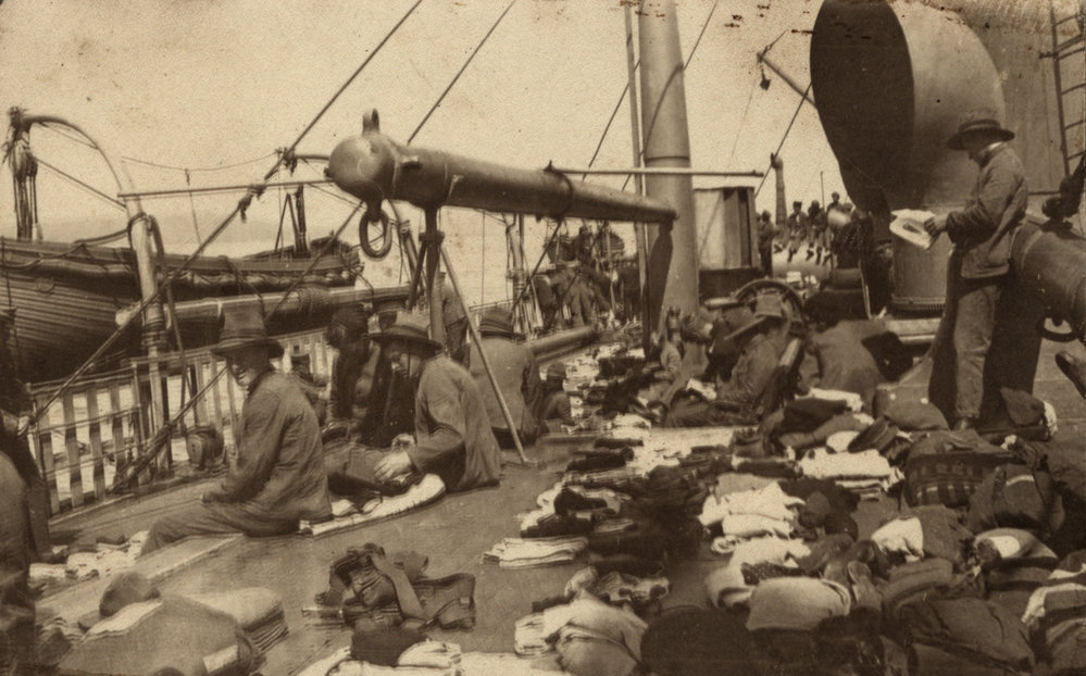 Photo from page 13 of album WWI Photograph Album- New Zealand, Troopship Journey &amp; Egypt