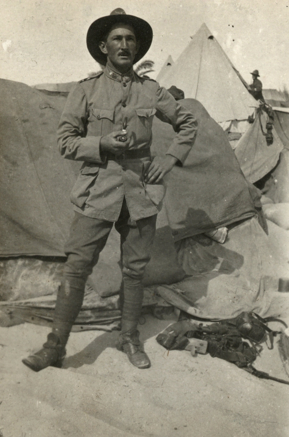 Photo from page 08 of album WWI Photograph Album- Sinai &amp; Palestine