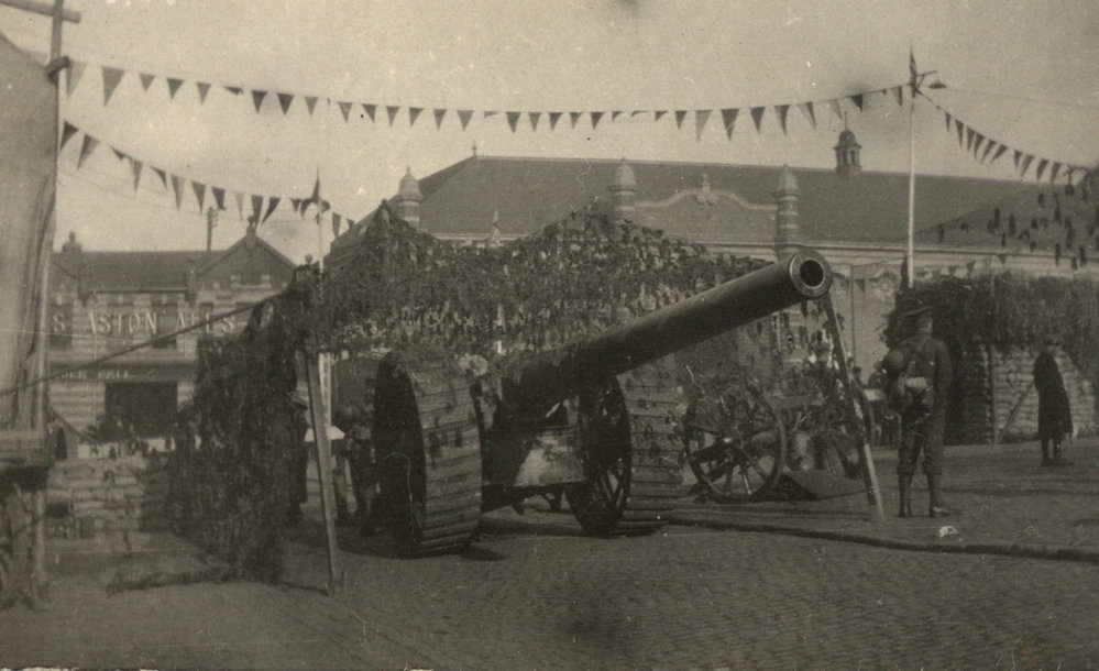 Photo from page 03 of album WWI Photograph Album (Two) -Army Band, England.