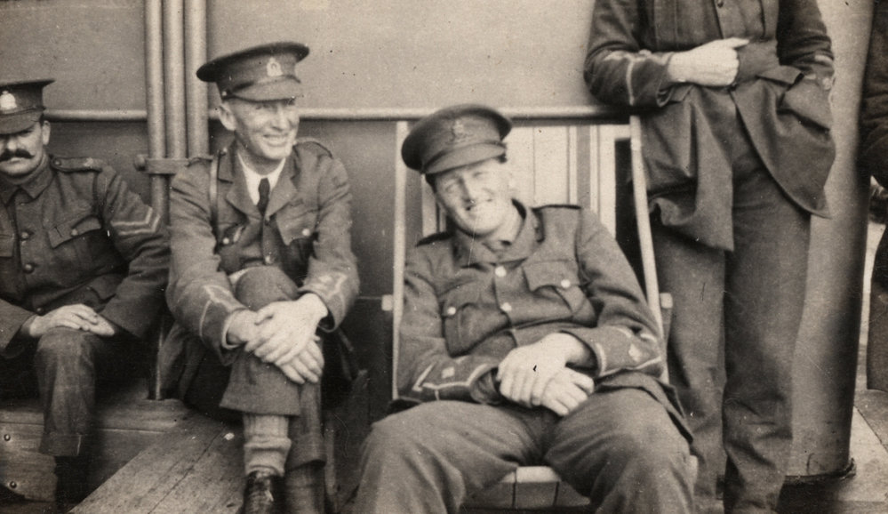 Photo from page 03 of album WWI Photograph Album - Troopship Journey.