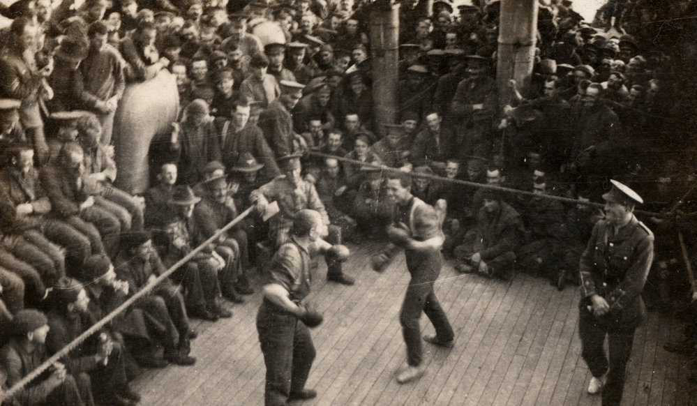 Photo from page 05 of album WWI Photograph Album - Troopship Journey.