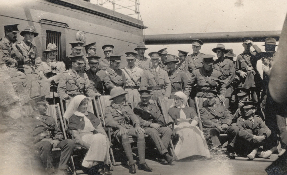 Photo from page 13 of album WWI Photograph Album - Troopship Journey.