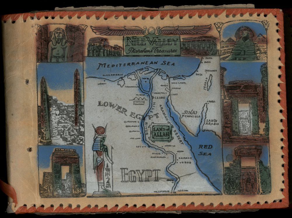 WWI Photograph Album- Egypt and Britain.