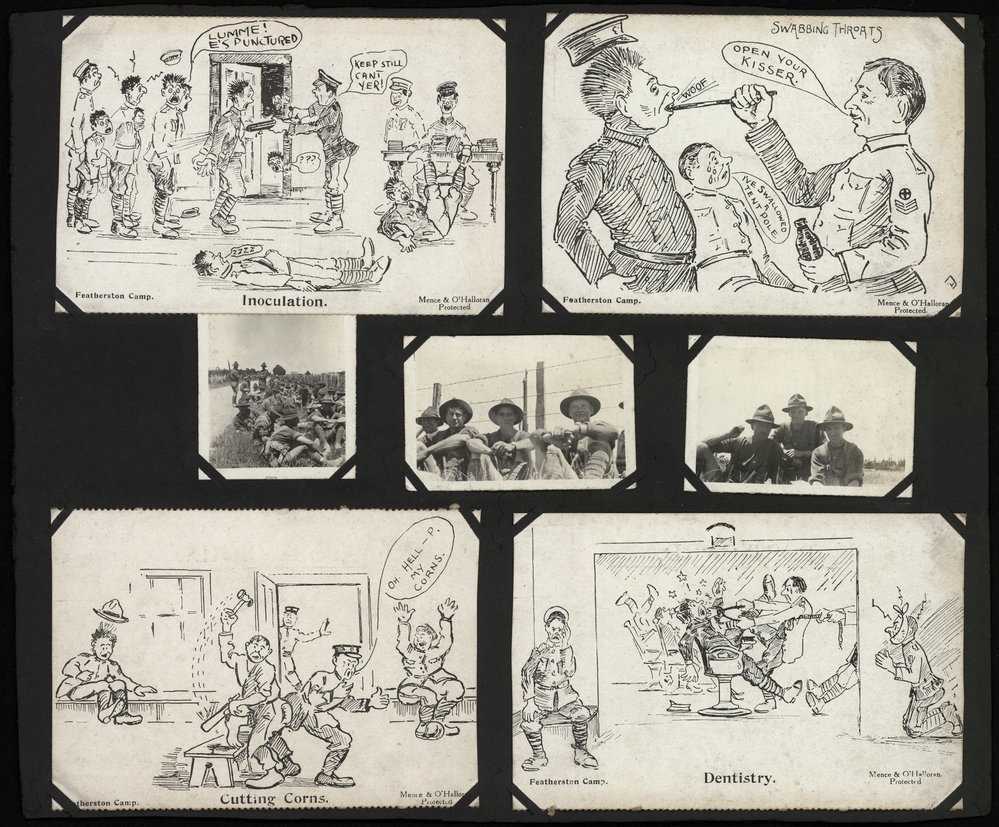 WWI Photograph Album of Raymond Troup