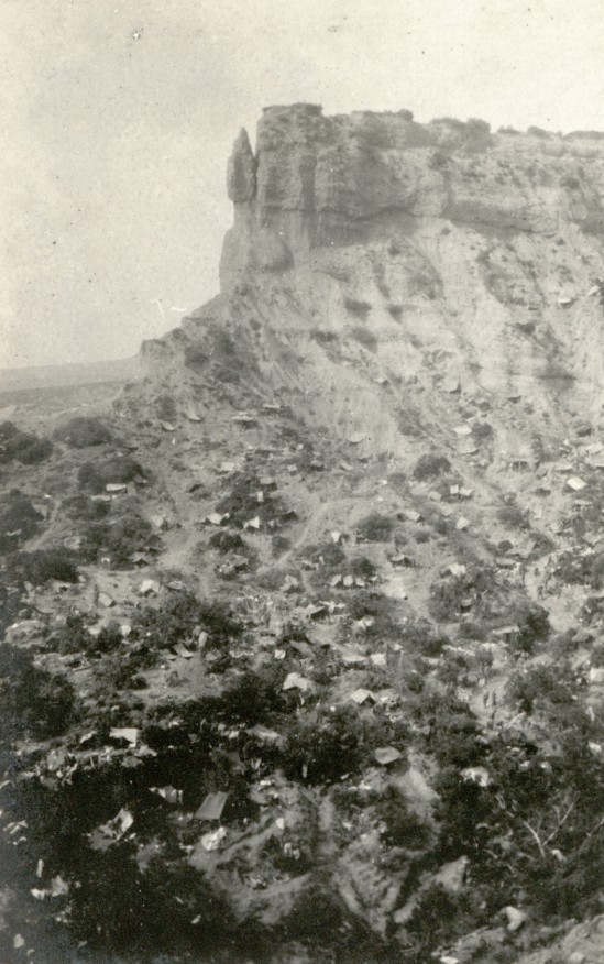 A view of the Sphinx in later days from Plugge's Plateau. 
