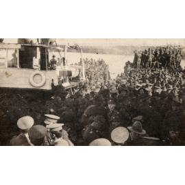 Photo from page 03 of album WWI Photograph Album - Troopship Journey.
