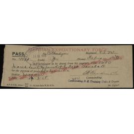 WWI Photograph Album - Egypt [loose photo]