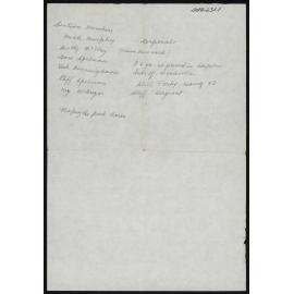 WWI Photograph Album - New Zealand, Egypt and Sinai & Palestine. [loose photo]