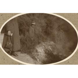 Photo from page 44 of album WWI Photograph Album- Nurses and Medical Services in England.