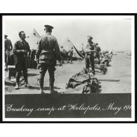 WWI Photograph Album- Egypt, Gallipoli and England. [loose photo]