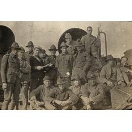 Photo from page 09 of album WWI Photograph Album- New Zealand & Troopship Journey